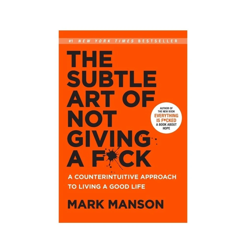 Mark Manson The Subtle Art of Not Giving a Fck Everything Is Fcked 2 Book Set.